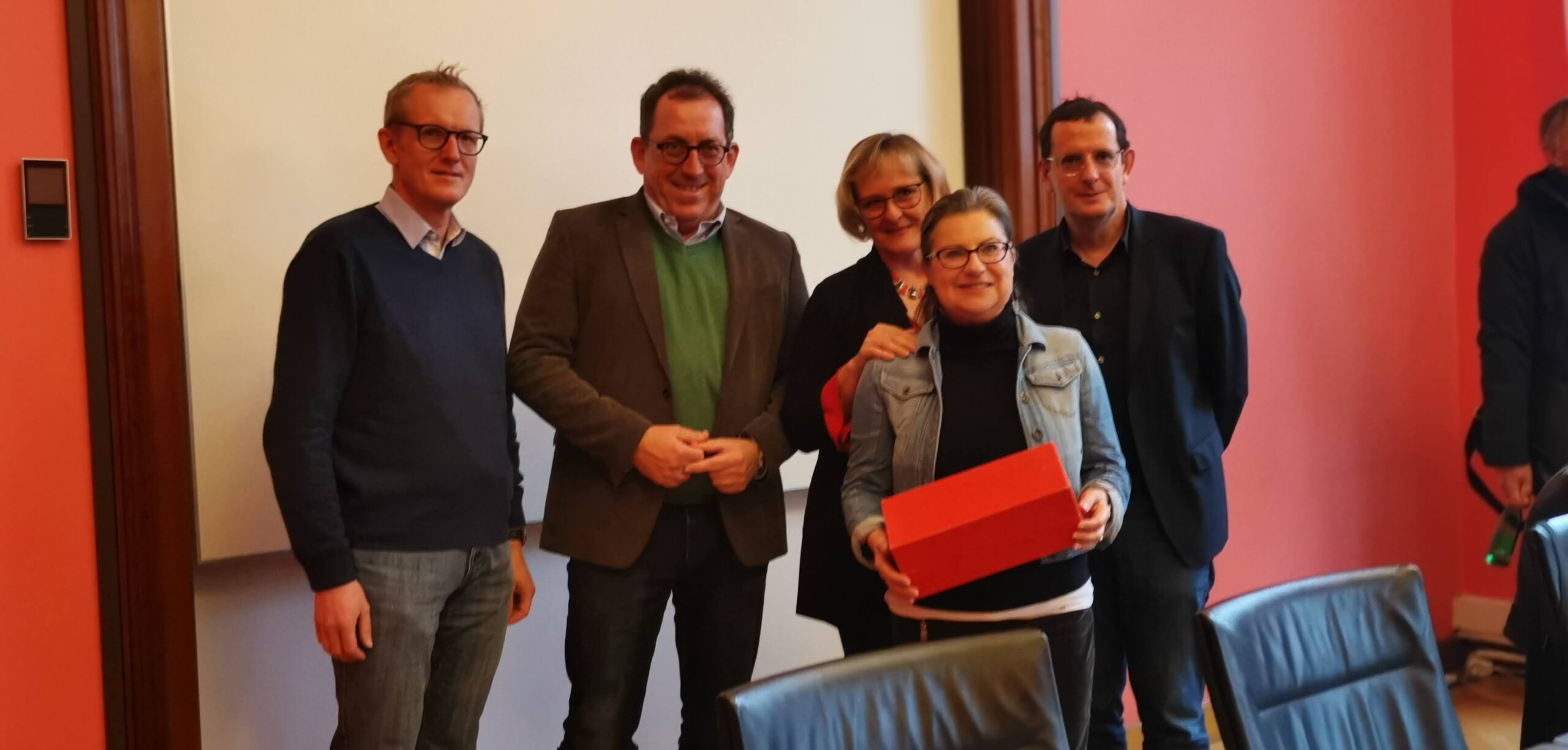 Abschied von Irene Peer-Polzer - über 30 Jahre für die Vereinigung tätig mit all ihren Vorsitzenden